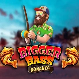 Official Slots logo: Bigger Bass Bonanza by Pragmatic Play at Bigwin Casino
