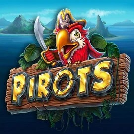 Pirots slot logo by ELK Studios at Bigwin CasinoPirots